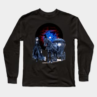 Goth girl and carriage Long Sleeve T-Shirt